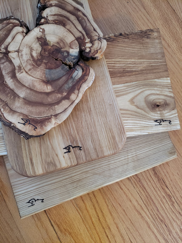cheese boards and serving boards with gavia logo